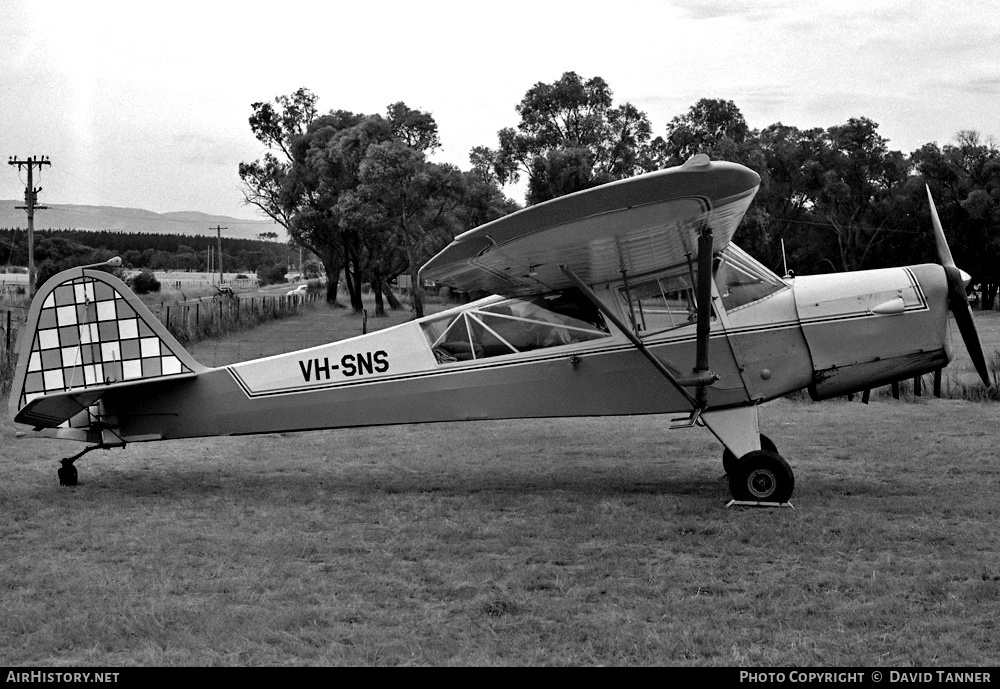 Aircraft Photo of VH-SNS | Taylorcraft E Auster Mk3 | AirHistory.net #12605