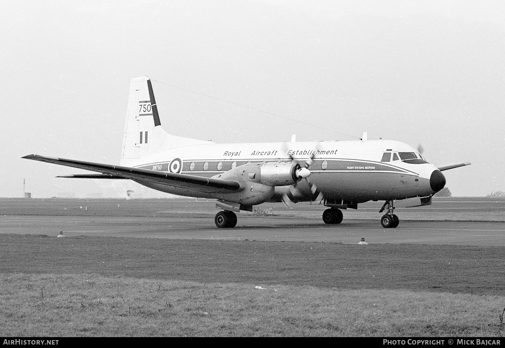 Aircraft Photo of XW750 | Hawker Siddeley HS-748 Srs1/107 | UK - Air Force | AirHistory.net #12611