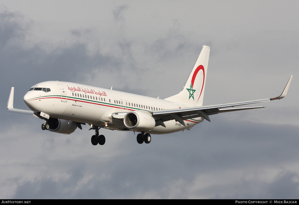 Aircraft Photo of CN-RGE | Boeing 737-86N | Royal Air Maroc - RAM | AirHistory.net #12619