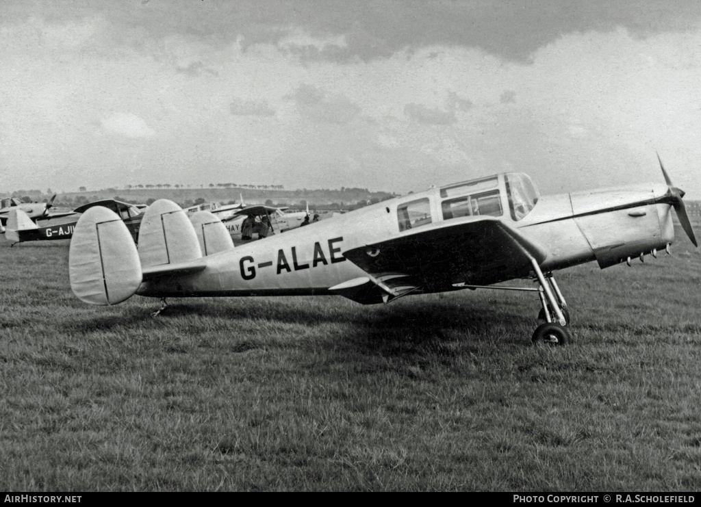 Aircraft Photo of G-ALAE | Miles M.38 Messenger 4A | AirHistory.net #12627