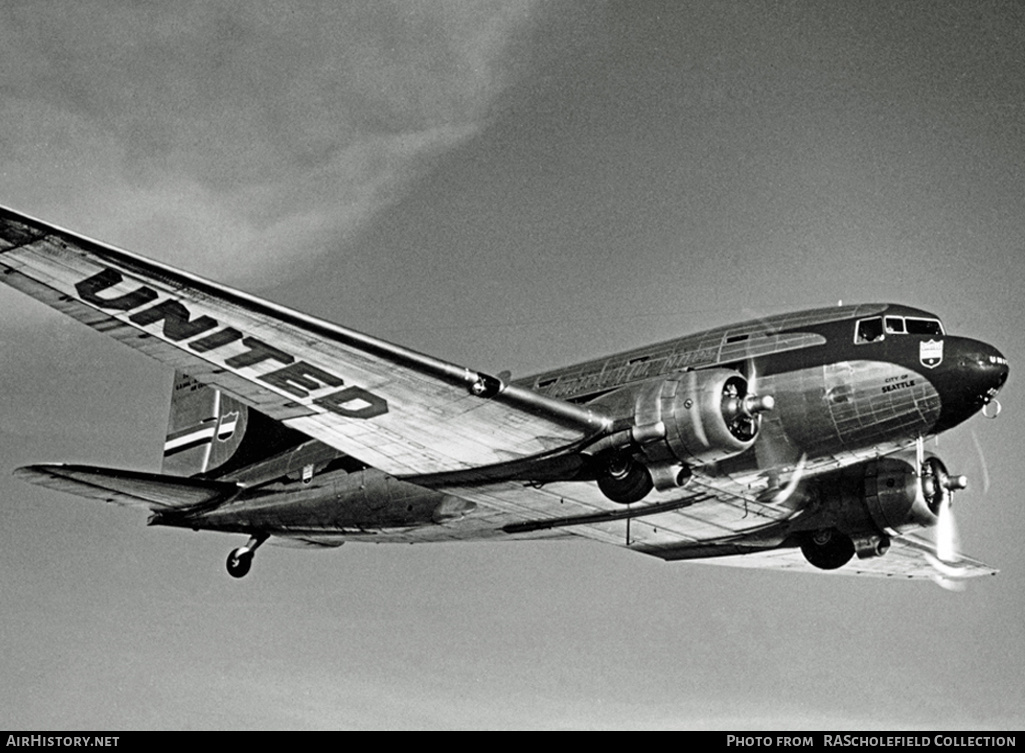 Aircraft Photo of Not known | Douglas DST-A-207 | United Air Lines | AirHistory.net #12644