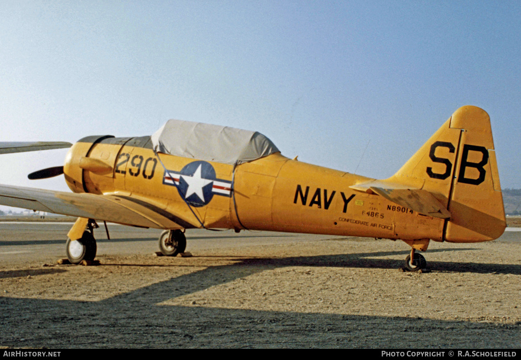Aircraft Photo of N89014 / 84865 | North American SNJ-5 Texan | Confederate Air Force | USA - Navy | AirHistory.net #12652