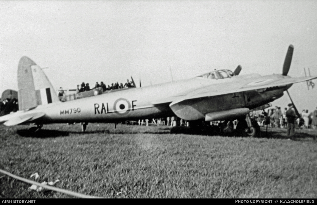 Aircraft Photo of MM790 | De Havilland D.H. 98 Mosquito NF30 | UK - Air Force | AirHistory.net #12658