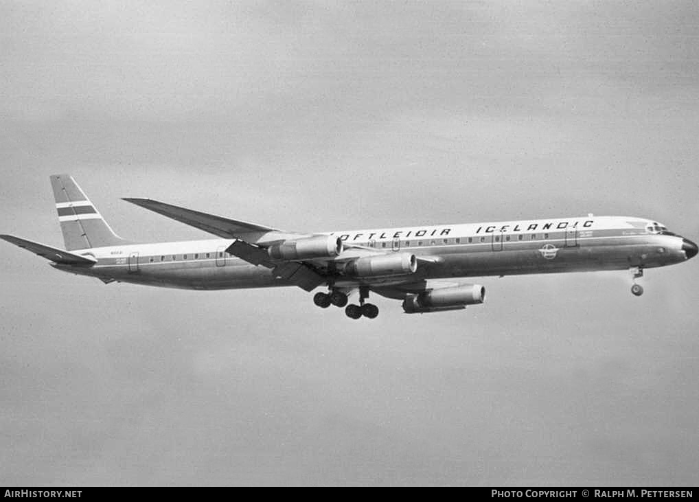 Aircraft Photo of N8641 | McDonnell Douglas DC-8-63CF | Loftleidir - Icelandic Airlines | AirHistory.net #12665