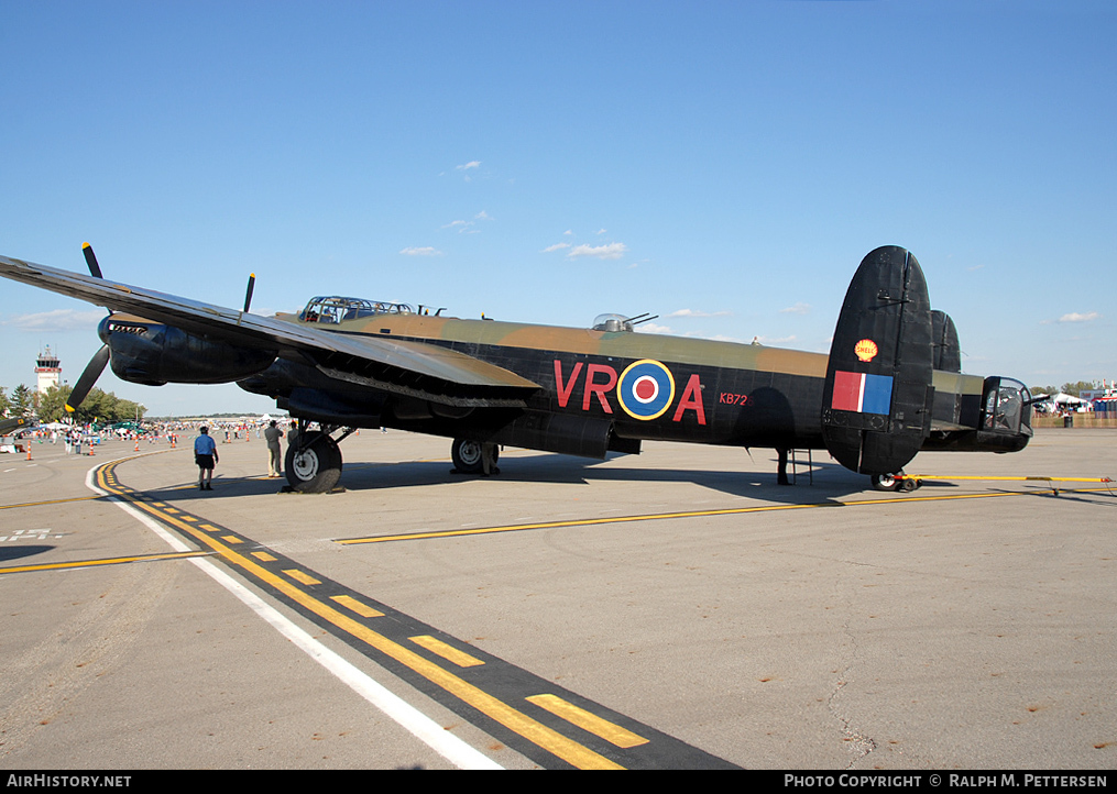 Aircraft Photo of C-GVRA / KB726 | Avro 683 Lancaster B10 | Canadian Warplane Heritage | UK - Air Force | AirHistory.net #12687