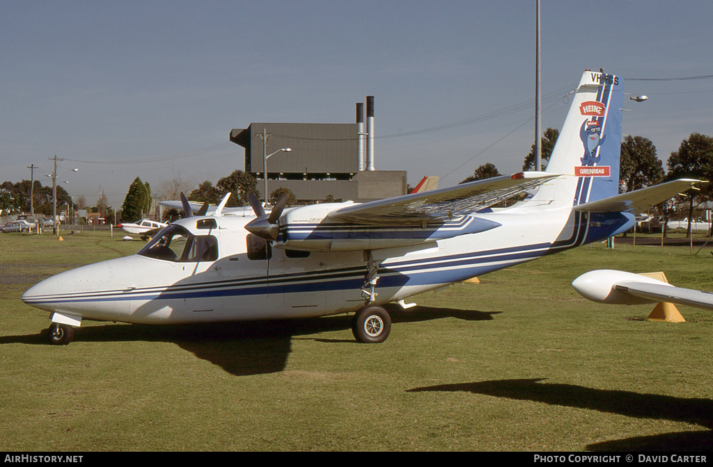 Aircraft Photo of VH-FGS | Rockwell 500S Shrike Commander | Heinz Greenseas | AirHistory.net #12702