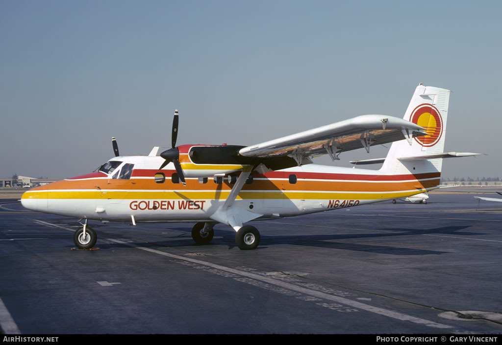 Aircraft Photo of N64150 | De Havilland Canada DHC-6-200 Twin Otter | Golden West Airlines | AirHistory.net #12721