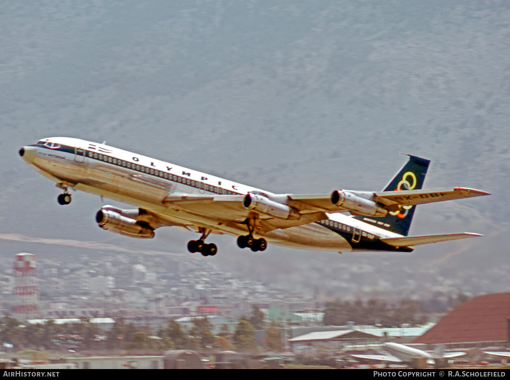 Aircraft Photo of SX-DBF | Boeing 707-384B | Olympic | AirHistory.net #12750