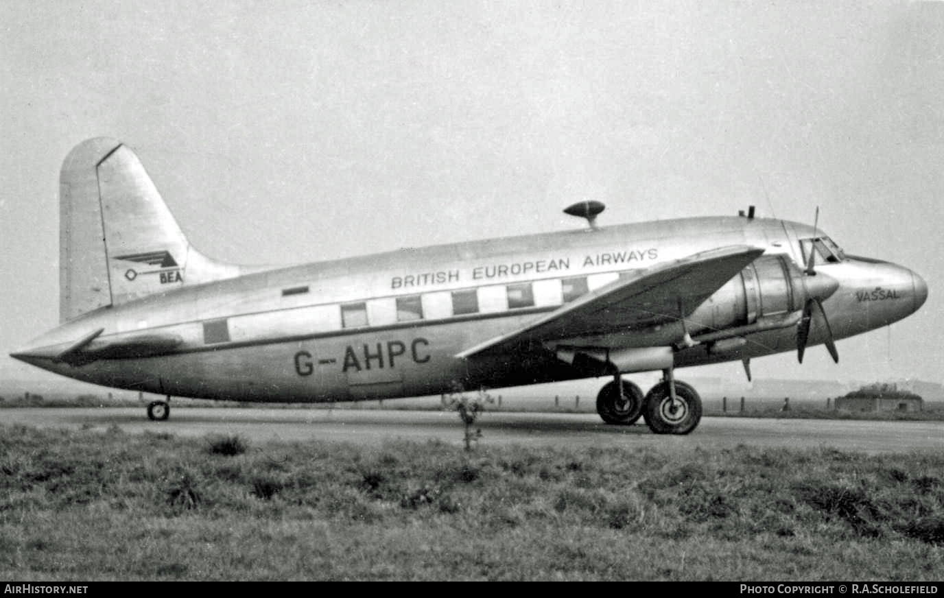 Aircraft Photo of G-AHPC | Vickers 614 Viking 1 | BEA - British European Airways | AirHistory.net #12762