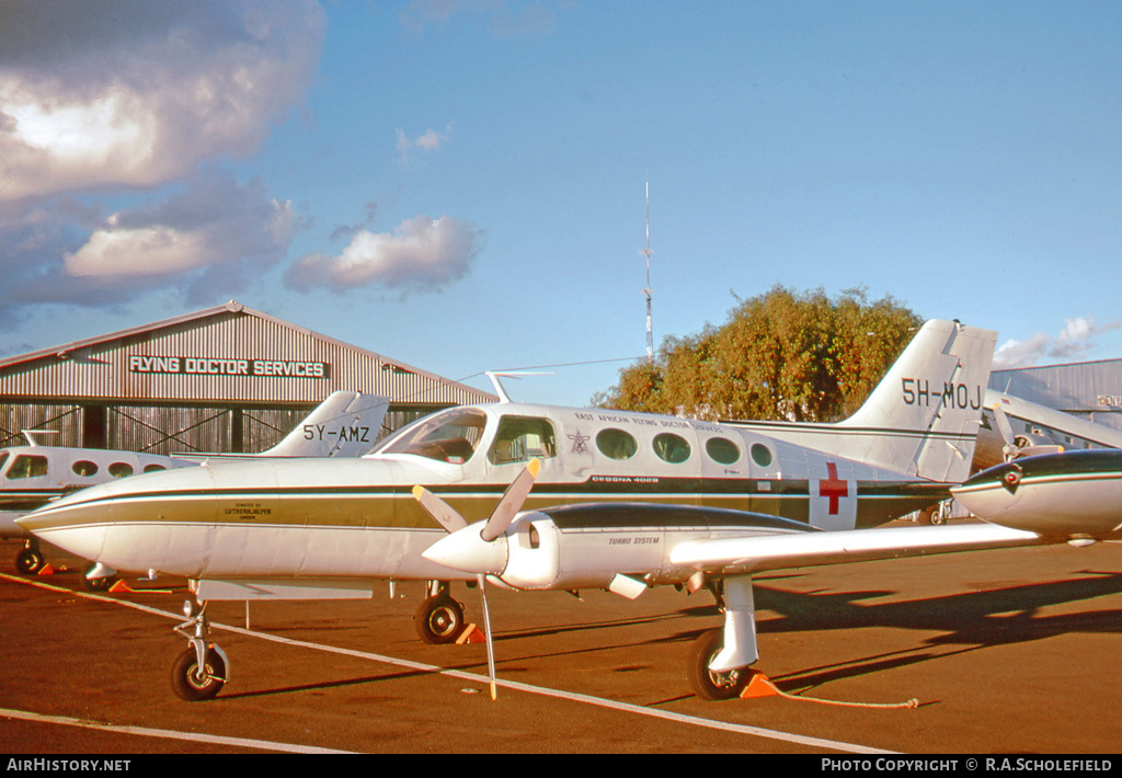 Aircraft Photo of 5H-MOJ | Cessna 402B | East African Flying Doctor Services | AirHistory.net #12766