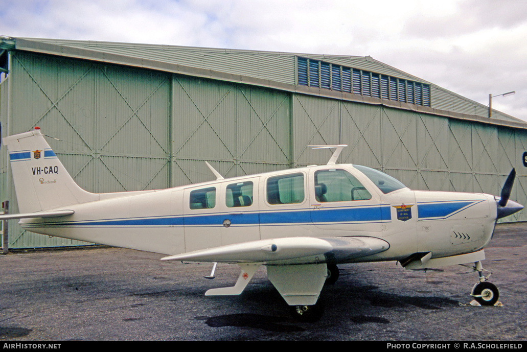 Aircraft Photo of VH-CAQ | Beech 36 Bonanza 36 | Department of Civil Aviation | AirHistory.net #12772