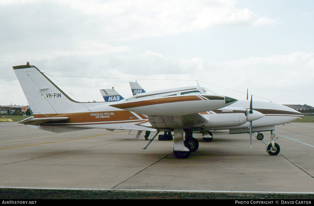 Aircraft Photo of VH-FIN | Cessna 310R | Purcells Air Service | AirHistory.net #12776