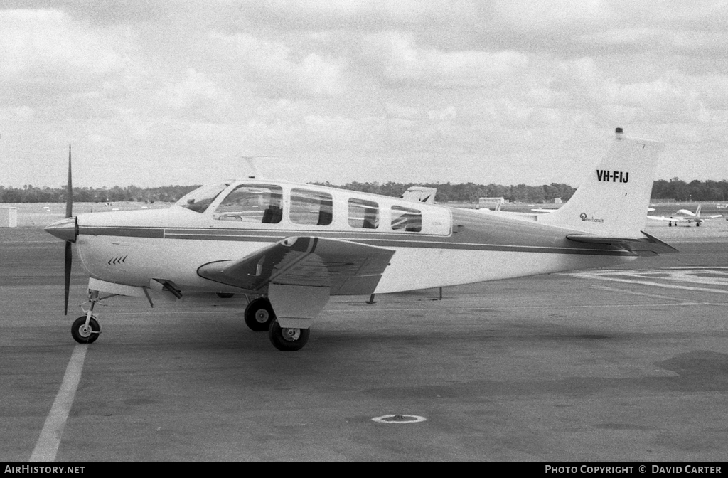 Aircraft Photo of VH-FIJ | Beech A36 Bonanza 36 | AirHistory.net #12778