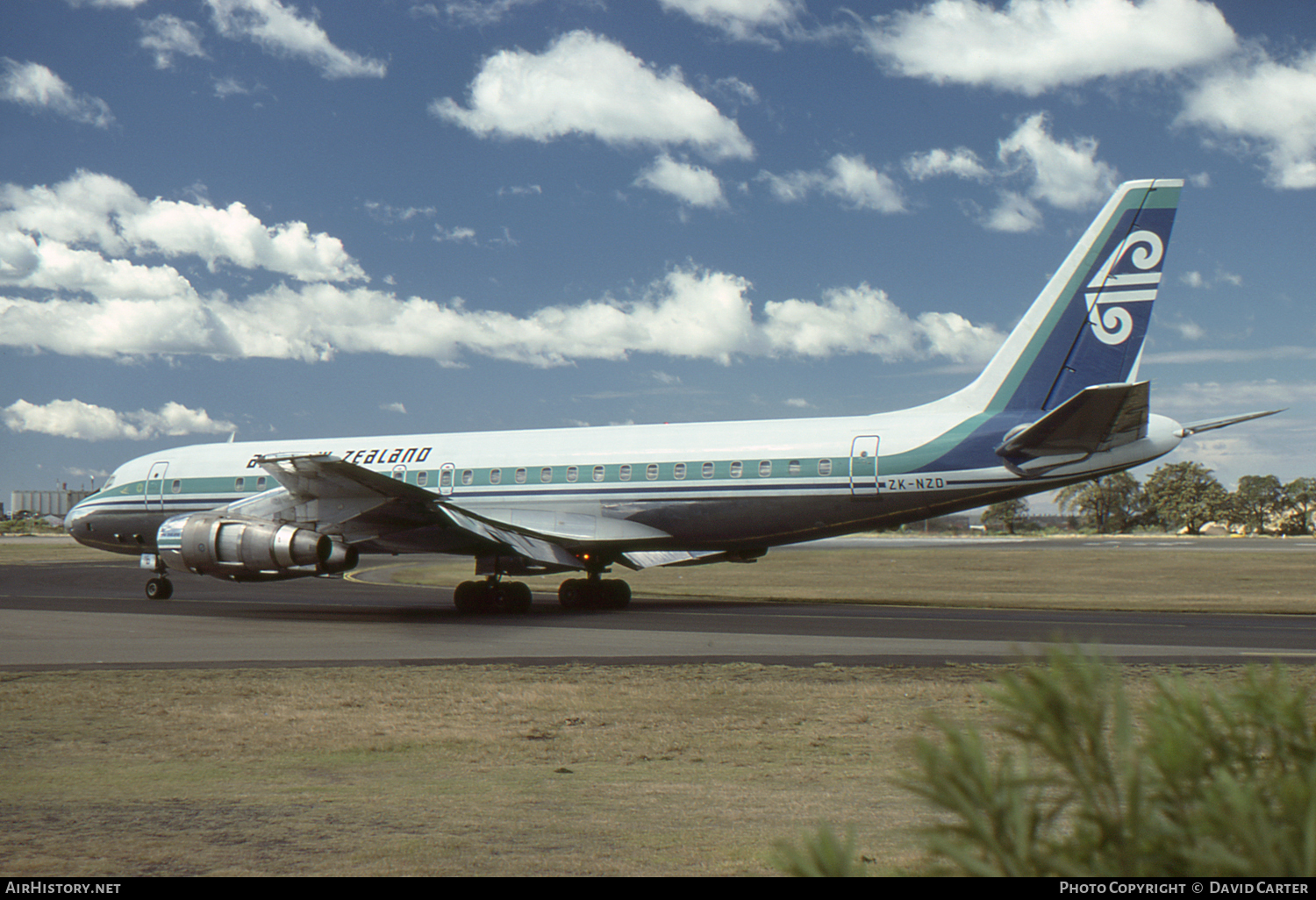 Aircraft Photo of ZK-NZD | McDonnell Douglas DC-8-52 | Air New Zealand | AirHistory.net #12796
