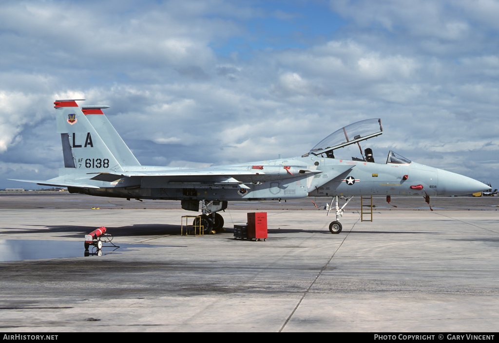 Aircraft Photo of 76-0138 / AF7-6138 | McDonnell Douglas F-15B Eagle | USA - Air Force | AirHistory.net #12804