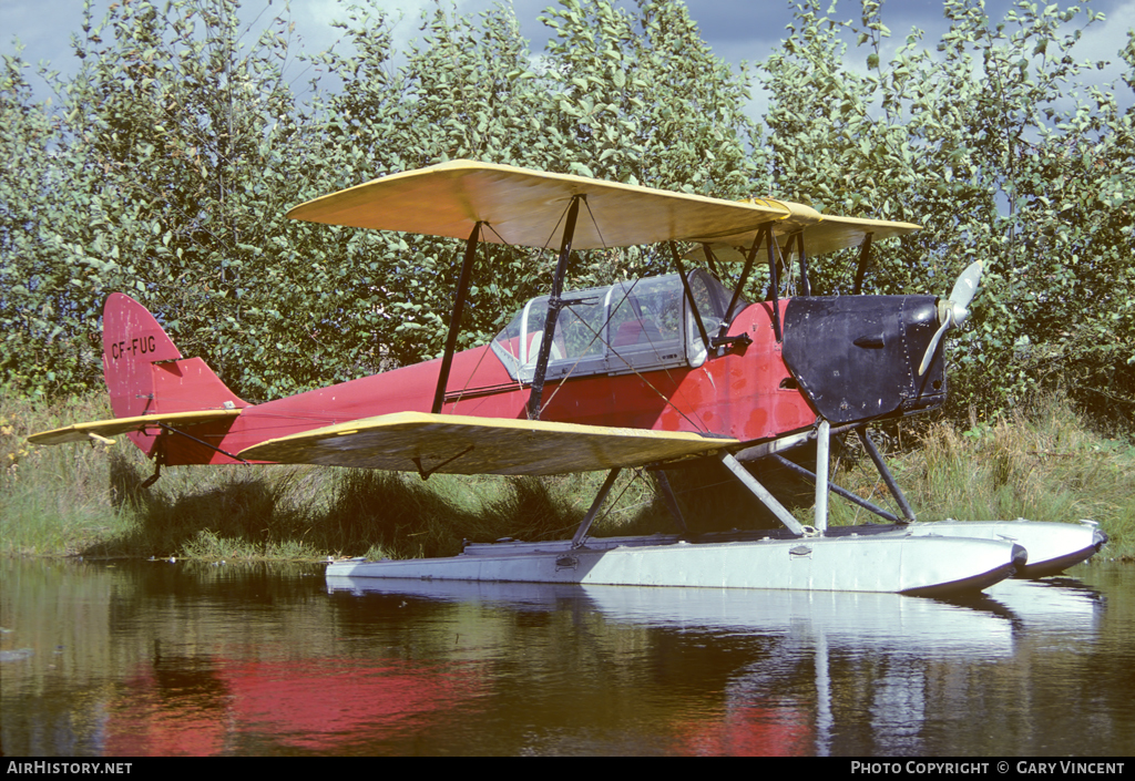 Aircraft Photo of CF-FUG | De Havilland D.H. 82C Tiger Moth II | AirHistory.net #12807