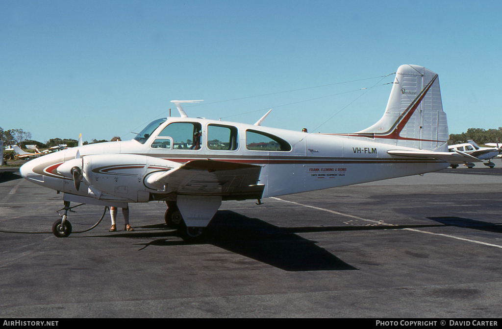 Aircraft Photo of VH-FLM | Beech D95A Travel Air | Frank Fleming and Son | AirHistory.net #12817