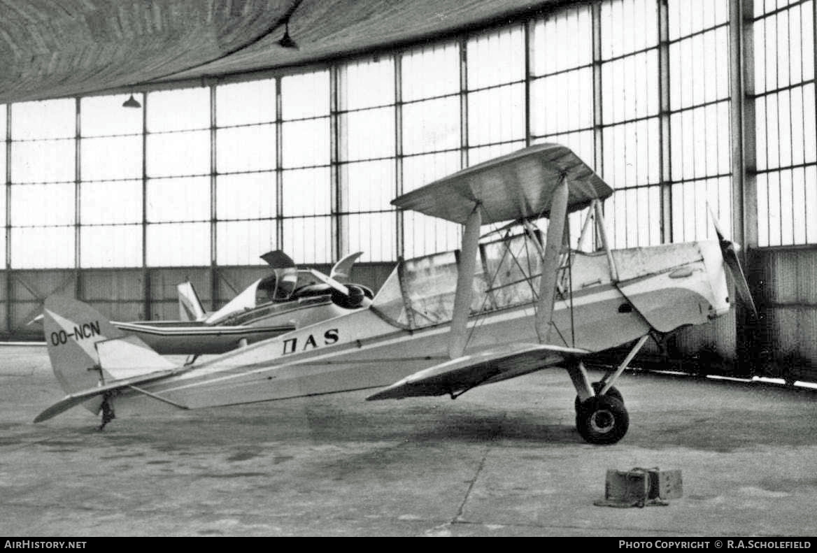 Aircraft Photo of OO-NCN | De Havilland D.H. 82A Tiger Moth Coupe | DAS - Devleminck Air Service | AirHistory.net #12856