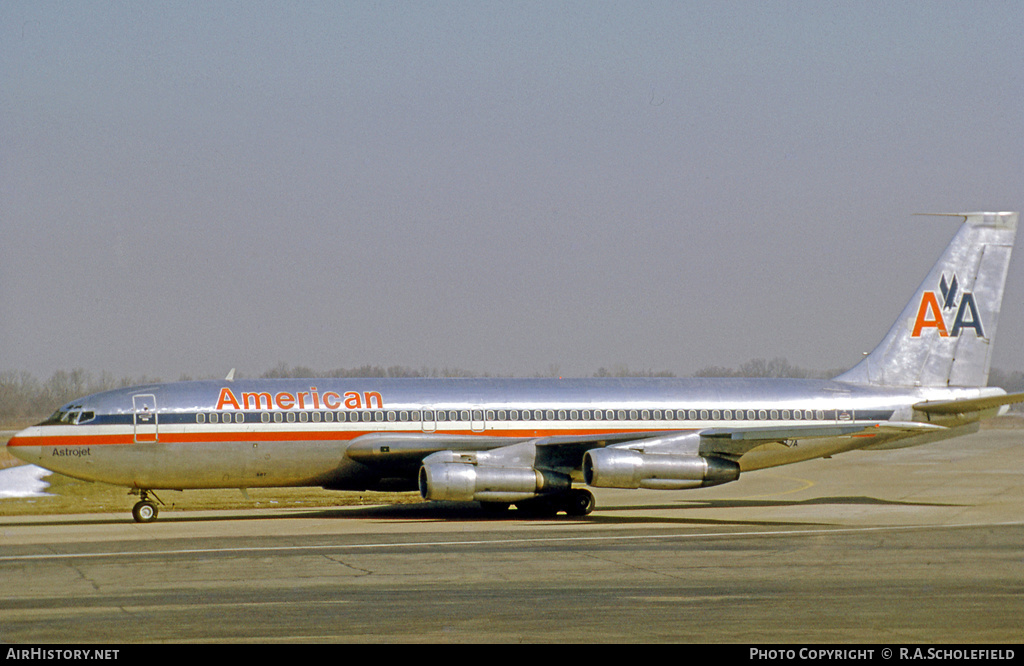 Aircraft Photo Of N7587a Boeing 707 123b American Airlines