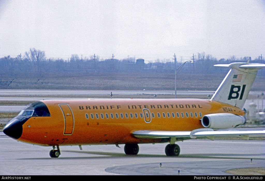 Aircraft Photo of N1544 | BAC 111-203AE One-Eleven | Braniff International Airways | AirHistory.net #12862