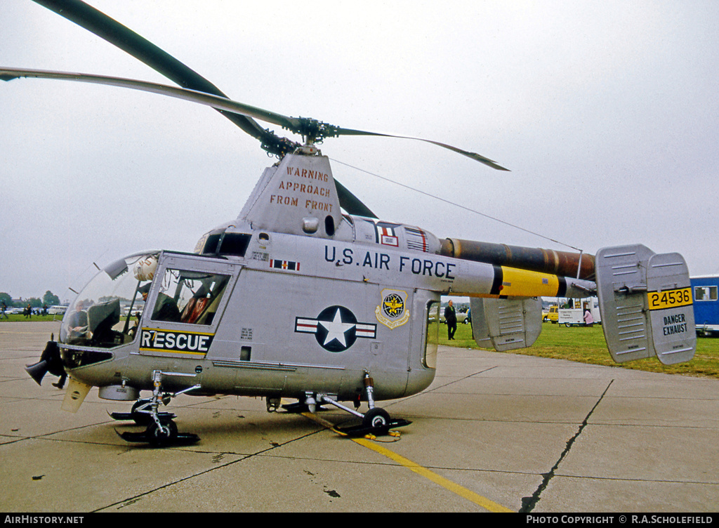 Aircraft Photo of 62-4536 / 24536 | Kaman HH-43B Huskie | USA - Air Force | AirHistory.net #12869