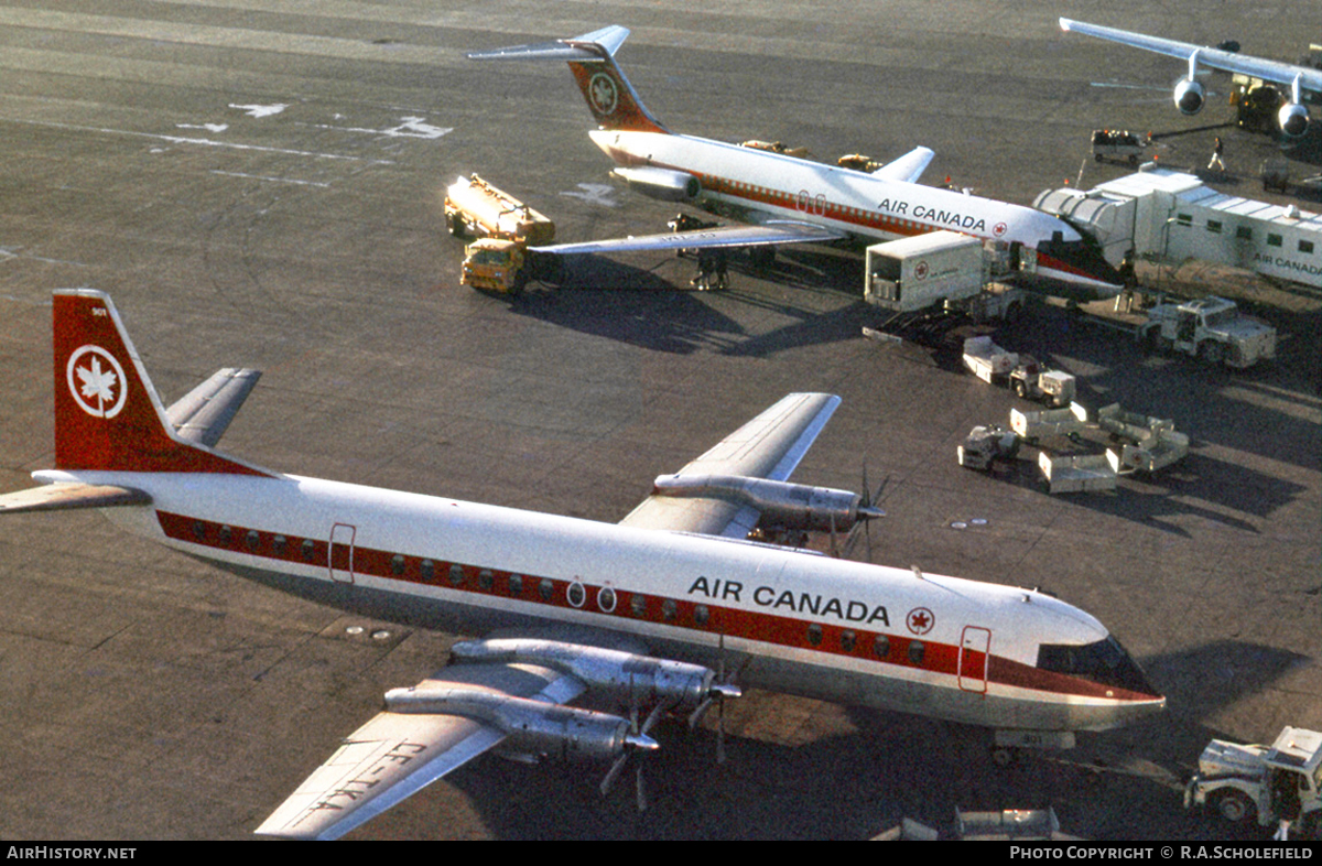 Aircraft Photo of CF-TKA | Vickers 952 Vanguard | Air Canada | AirHistory.net #12875