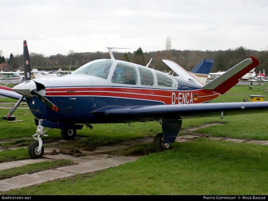 Aircraft Photo of D-ENCA | Beech V35B Bonanza | AirHistory.net #12882