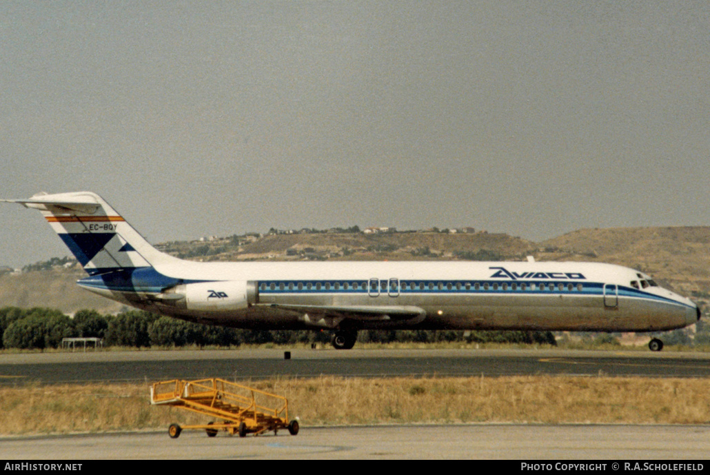 Aircraft Photo of EC-BQY | McDonnell Douglas DC-9-32 | Aviaco | AirHistory.net #12883