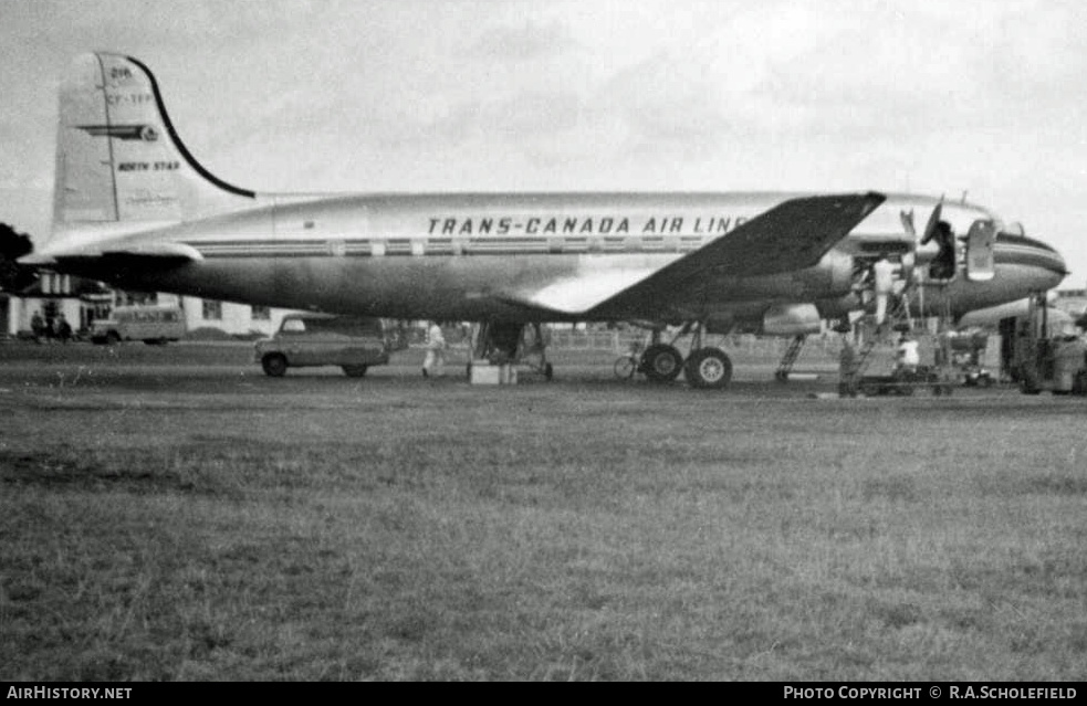 Aircraft Photo of CF-TFP | Canadair DC-4M-2 North Star | Trans-Canada Air Lines - TCA | AirHistory.net #12891