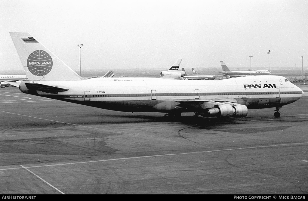 Aircraft Photo of N755PA | Boeing 747-121 | Pan American World Airways - Pan Am | AirHistory.net #12896