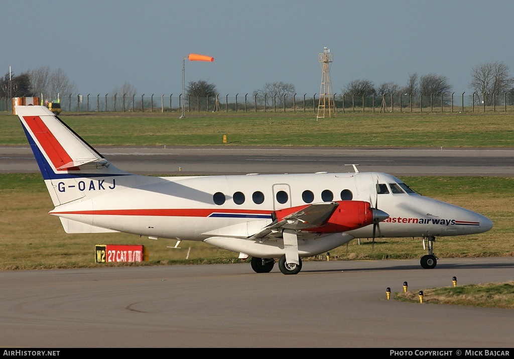 Aircraft Photo of G-OAKJ | British Aerospace BAe-3202 Jetstream Super 31 | Eastern Airways | AirHistory.net #12902