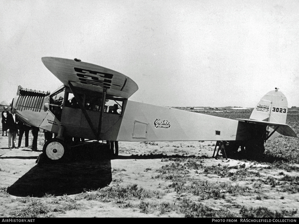 Aircraft Photo of NC3023 | Fairchild 51 FC-2C | Curtiss Flying Service | AirHistory.net #12913