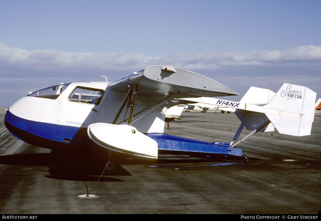 Aircraft Photo of N14NX | Spencer S-14 Air Car Junior | AirHistory.net #12935