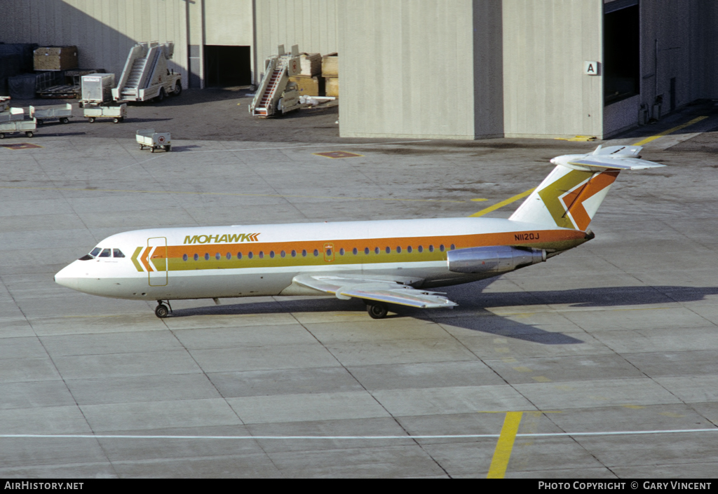 Aircraft Photo of N1120J | BAC 111-204AF One-Eleven | Mohawk Airlines | AirHistory.net #12936