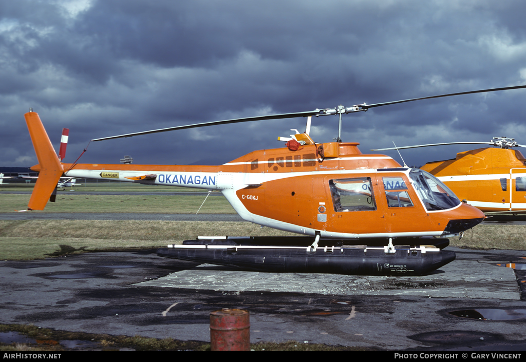 Aircraft Photo of C-GOKJ | Bell 206B JetRanger II | Okanagan Helicopters | AirHistory.net #12939