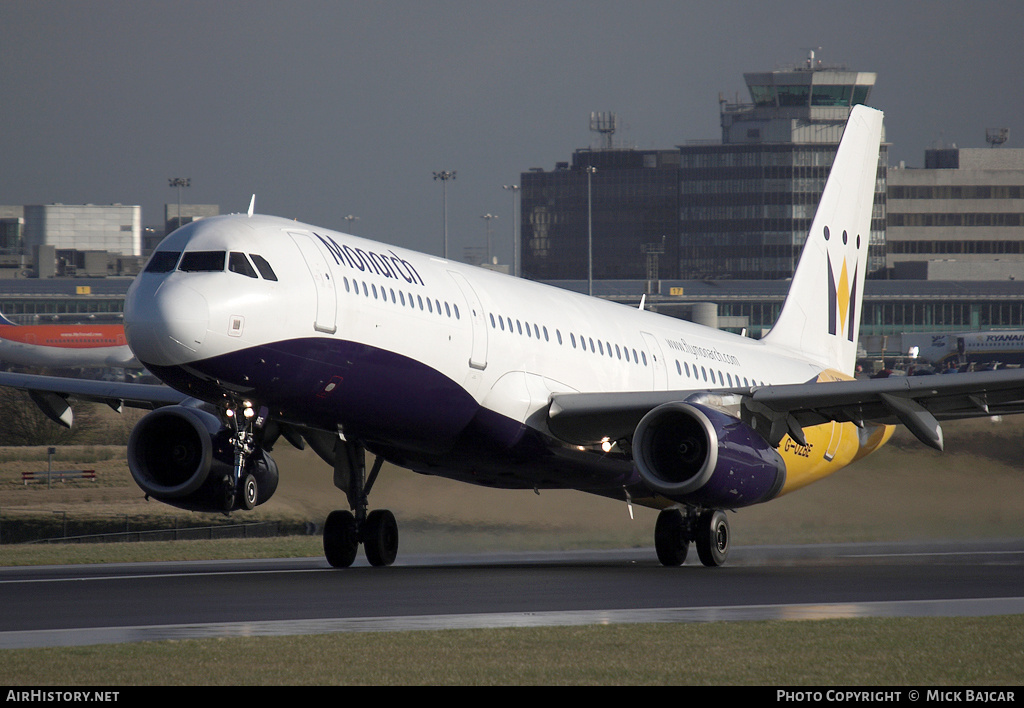 Aircraft Photo of G-OZBE | Airbus A321-231 | Monarch Airlines | AirHistory.net #12948