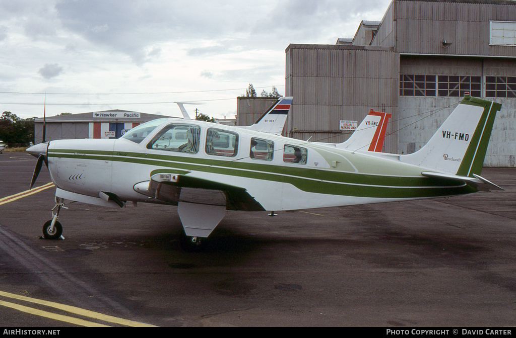 Aircraft Photo of VH-FMD | Beech A36 Bonanza 36 | AirHistory.net #12951