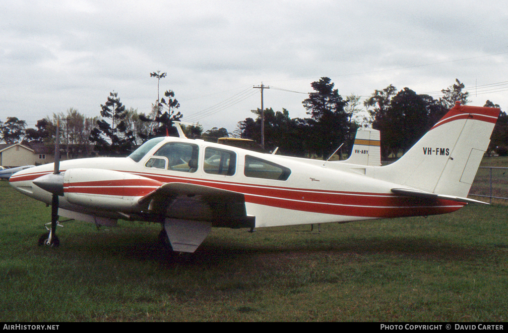 Aircraft Photo of VH-FMS | Beech B55 Baron (95-B55) | AirHistory.net #12955