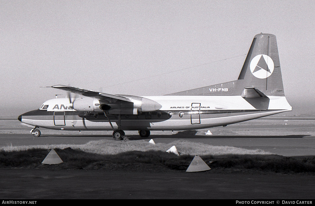 Aircraft Photo of VH-FNB | Fokker F27-200 Friendship | Ansett Airlines of Australia | AirHistory.net #12959