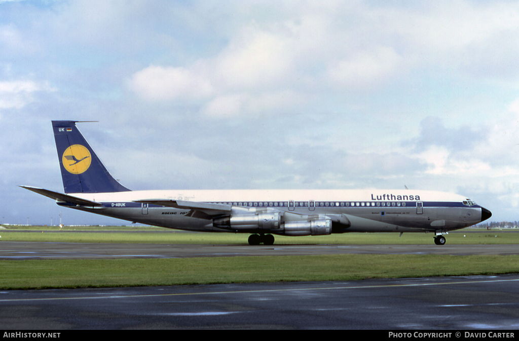Aircraft Photo of D-ABUK | Boeing 707-330B | Lufthansa | AirHistory.net #12969
