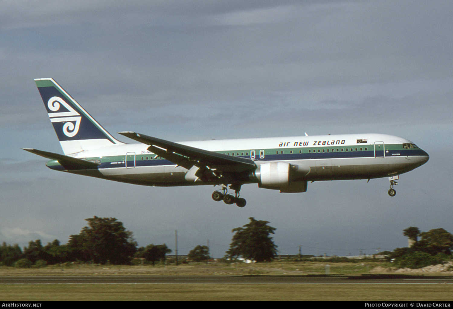 Aircraft Photo of ZK-NBD | Boeing 767-205(ER) | Air New Zealand | AirHistory.net #12971