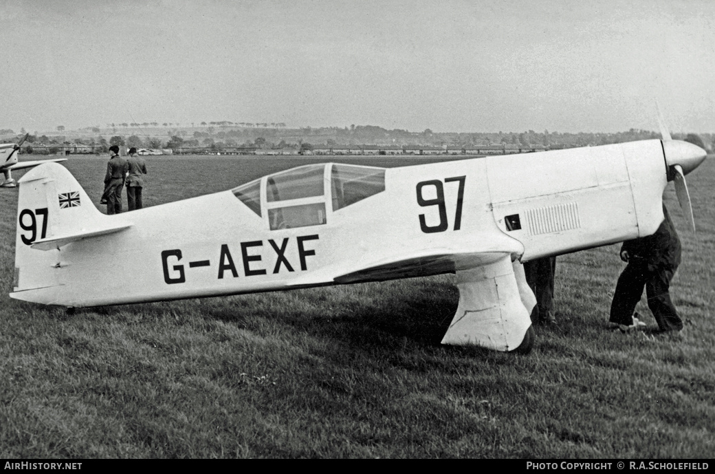 Aircraft Photo of G-AEXF | Percival E.2 Mew Gull | AirHistory.net #12986
