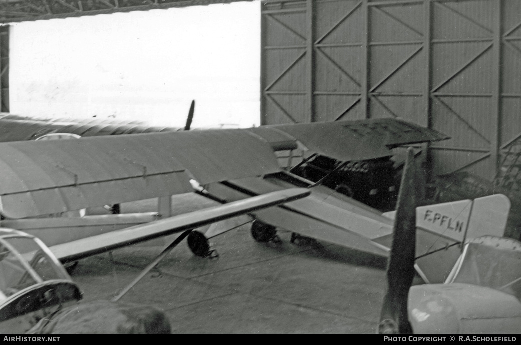 Aircraft Photo of F-PFLN | Caudron C-109 | AirHistory.net #12989