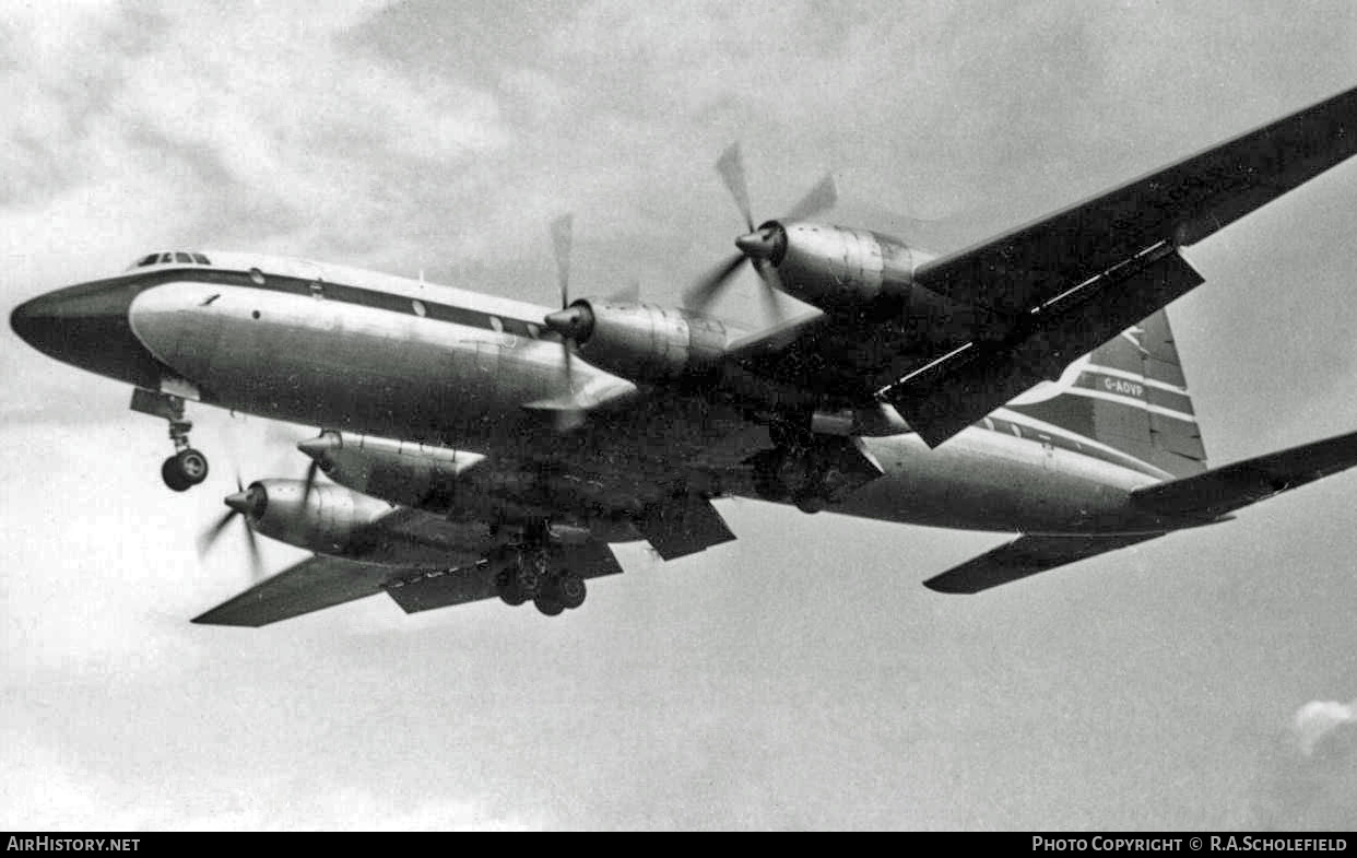 Aircraft Photo of G-AOVP | Bristol 175 Britannia 312 | BOAC - British Overseas Airways Corporation | AirHistory.net #12990