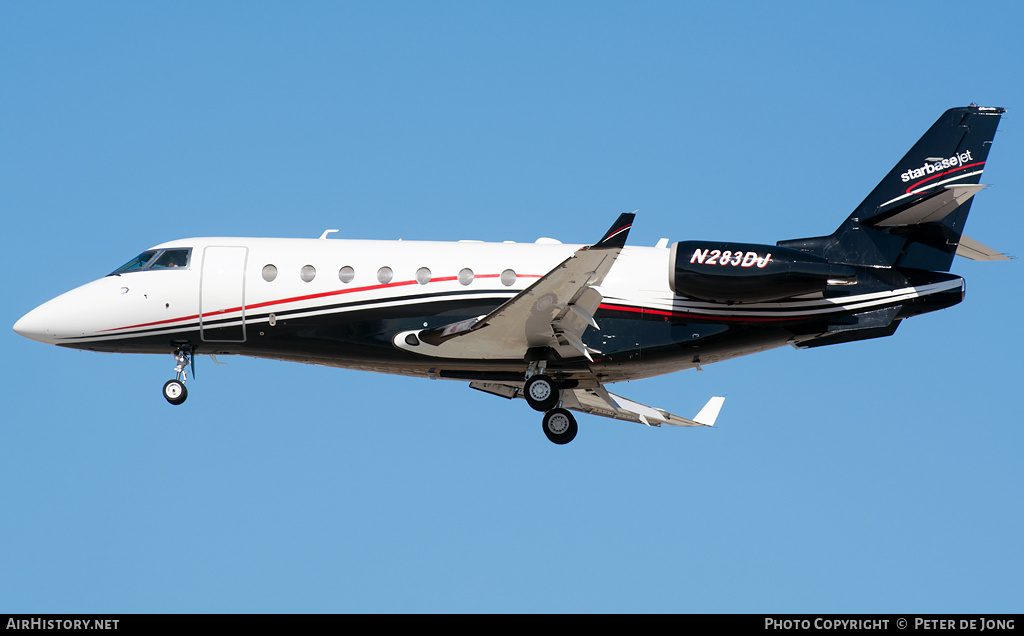 Aircraft Photo of N283DJ | Israel Aircraft Industries IAI-1126 Galaxy | Starbase Jet | AirHistory.net #13015