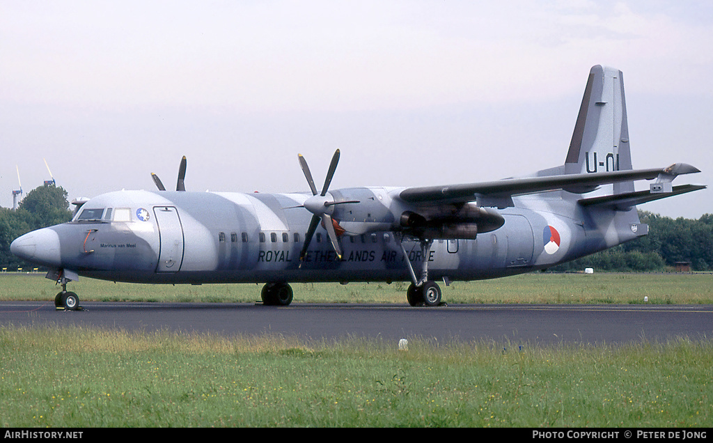 Aircraft Photo of U-01 | Fokker 60UTA-N | Netherlands - Air Force | AirHistory.net #13016