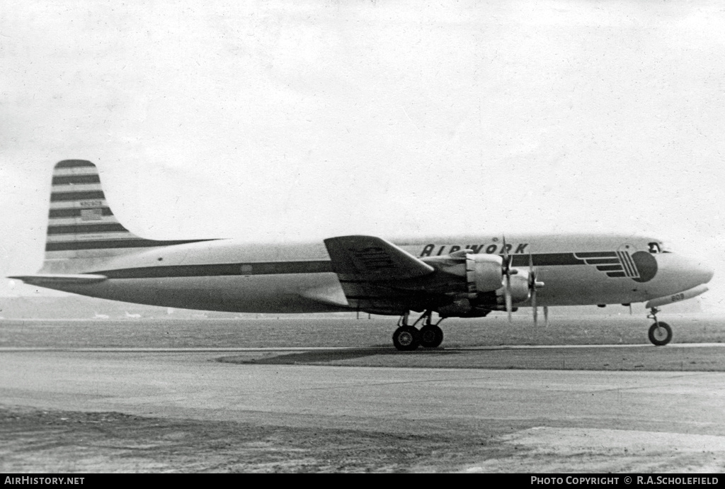 Aircraft Photo of N90809 | Douglas DC-6A | Airwork | AirHistory.net #13032