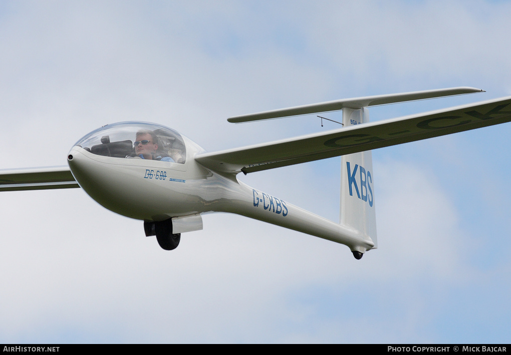 Aircraft Photo of G-CKBS | Glaser-Dirks DG-600 | AirHistory.net #13054