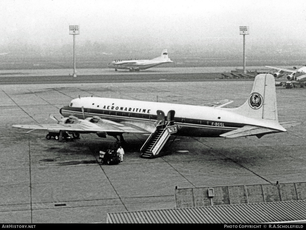 Aircraft Photo of F-BGSL | Douglas DC-6B | Aeromaritime | AirHistory.net #13057