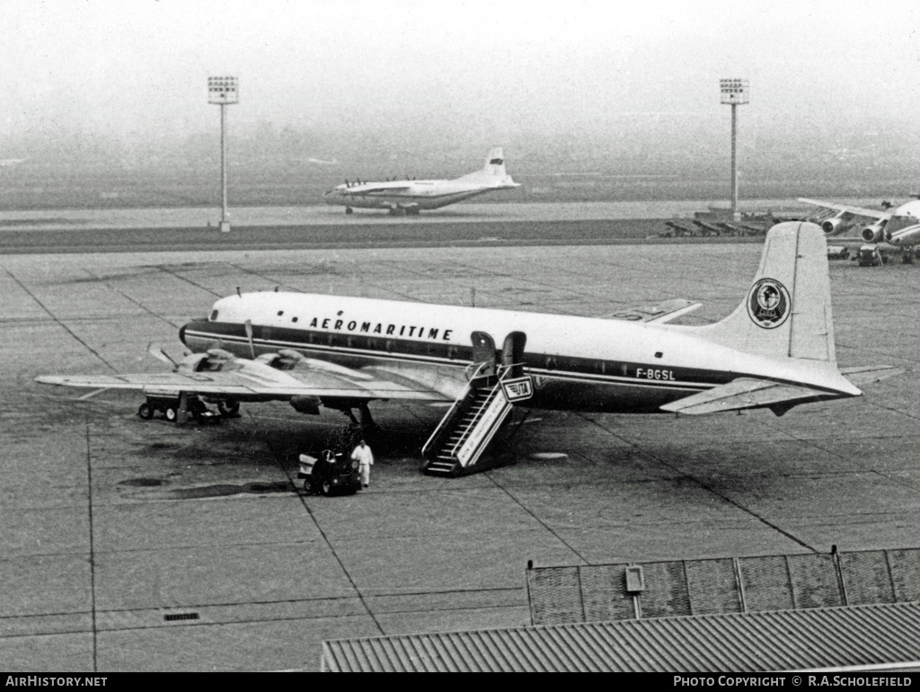 Aircraft Photo of F-BGSL | Douglas DC-6B | Aéromaritime | AirHistory.net #13057